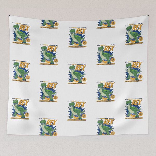 Item preview, Toy Story Rex The Most Terrifying Dinosaur Retro Toy Ad designed and sold by Bohepa.