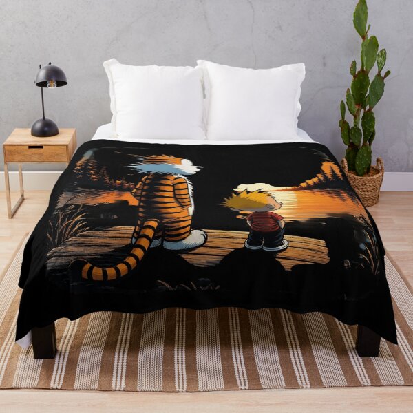 Item preview, Calvin And Hobbes Sunset designed and sold by Fucboyday.
