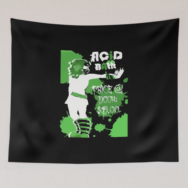 Item preview,  Acid Bath Cyber Goth Poster Design, funny acid brand music bath for fan, acid bath tour 2026, heavy metal  designed and sold by pisnikalimab.