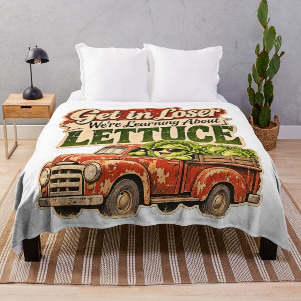 Item preview, Get in Loser We're Learning About Lettuce designed and sold by TOMSZE.