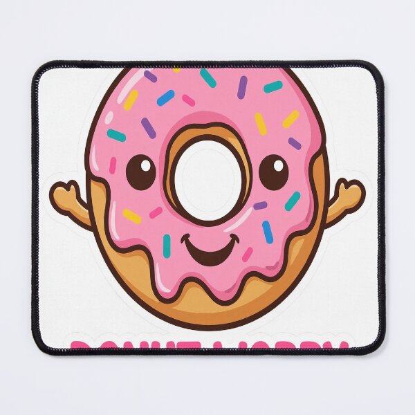 Item preview, Donut Worry Cute Donut Happy Funny designed and sold by peakprintsusa.