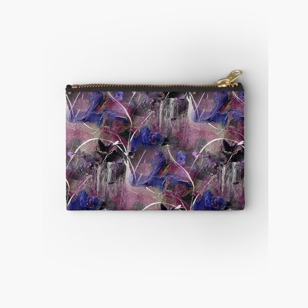 Item preview, Abstract Bird Flower Garden in Purple and Pink designed and sold by Artistestella.