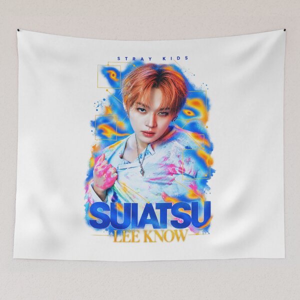 Item preview, Lee Know Stray Kids Suiatsu Cyber Blue Glow designed and sold by Valeree Store.