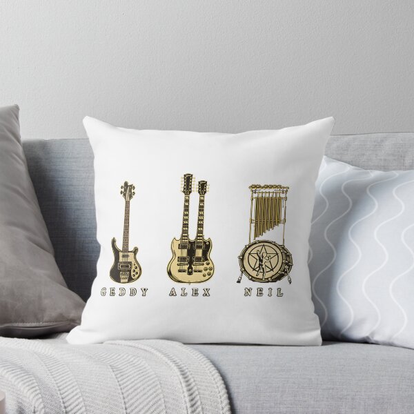 Item preview, Rush Instruments Tribute Design Featuring Geddy Lee, Alex Lifeson, and Neil Peart designed and sold by artejmc.