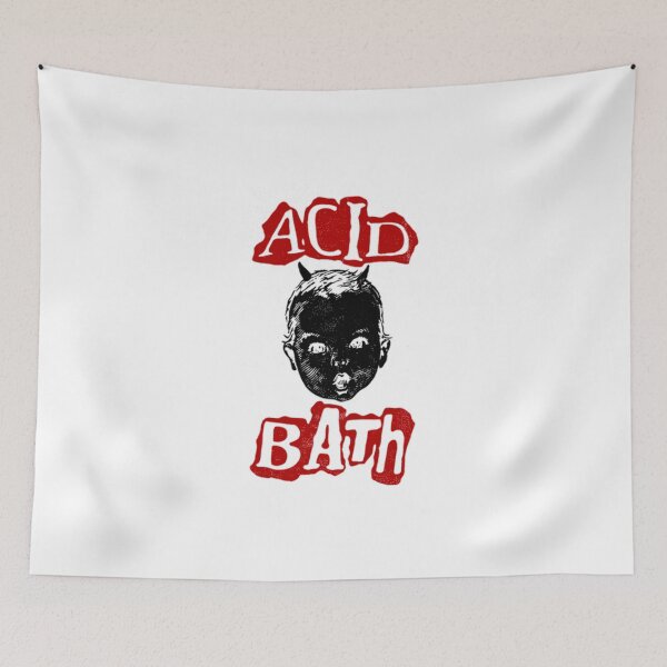Item preview,  Acid Bath Devil Baby Graphic Design, funny acid brand music bath for fan, acid bath tour 2026, heavy metal  designed and sold by pisnikalimab.