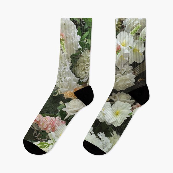 Item preview, Elegant White & Soft Peach Floral Arrangement at Magpie Springs designed and sold by MagpieSprings.