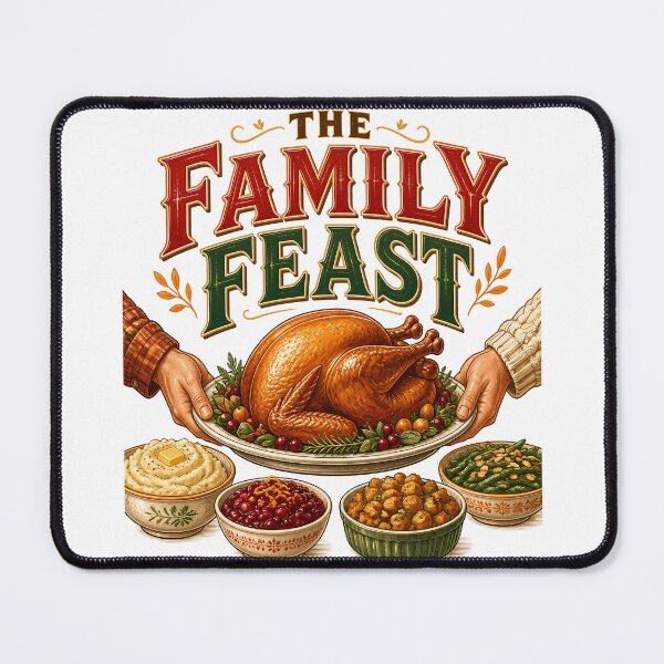 Item preview, The Family Feast Thanksgiving Dinner Matching designed and sold by RoyesButler.