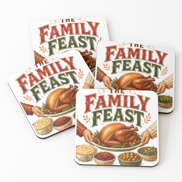Item preview, The Family Feast Thanksgiving Dinner Matching designed and sold by RoyesButler.