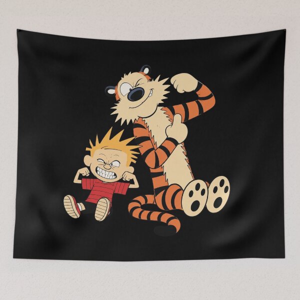 Item preview, Calvin And Hobbes Duo designed and sold by Fucboyday.