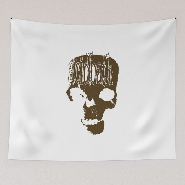 Item preview,  Acid Bath Golden Skull Metal Design, funny acid brand music bath for fan, acid bath tour 2026, heavy metal  designed and sold by pisnikalimab.