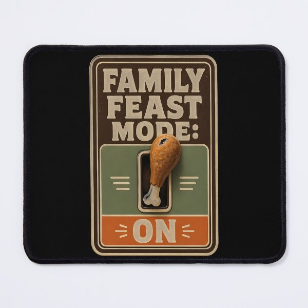 Item preview, Family Feast Mode On Funny Thanksgiving Food designed and sold by RoyesButler.