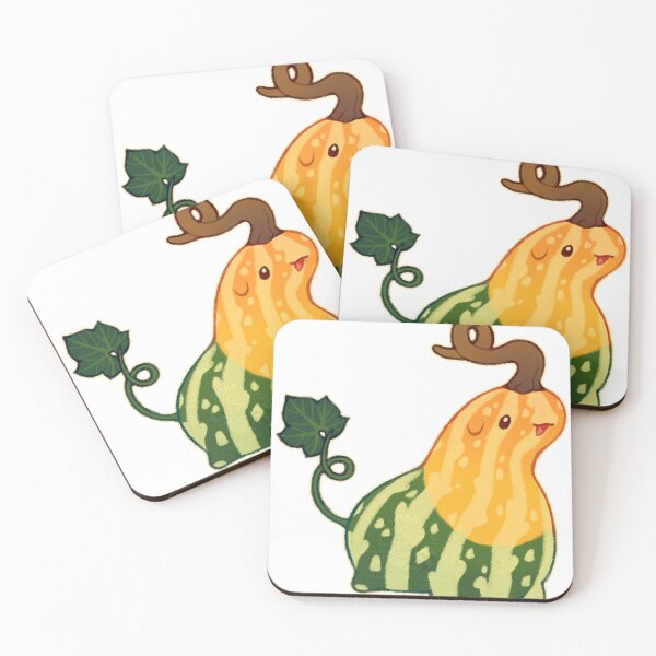 Item preview, Cute Kawaii Pumpkin Dinosaur with Curly Vine Tail designed and sold by SebastianRodri.