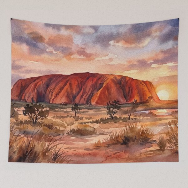 Item preview, Uluru Ayers Rock designed and sold by Kirrindy Designs.