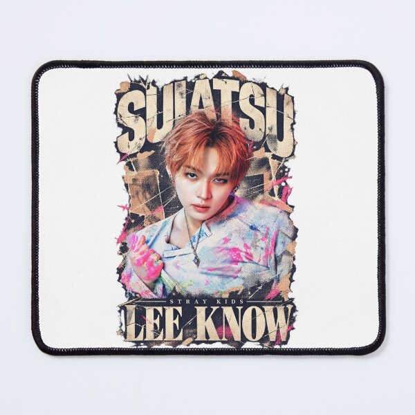 Item preview, Lee Know Stray Kids Suiatsu Distressed Grunge Art designed and sold by Valeree Store.