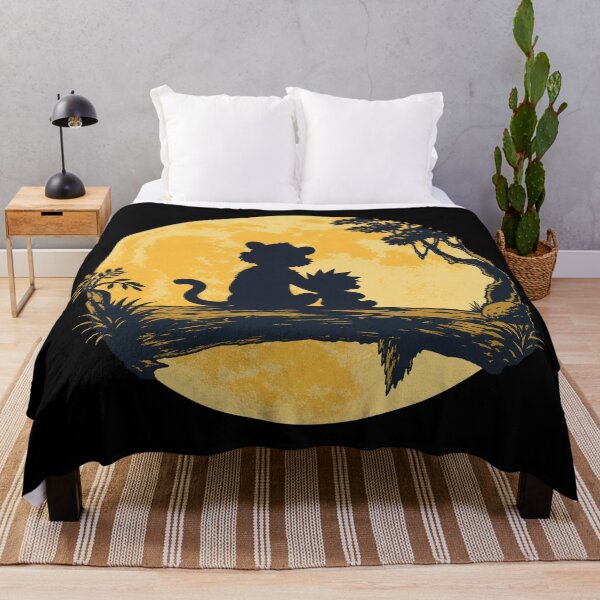 Item preview, Calvin And Hobbes Moon designed and sold by Fucboyday.