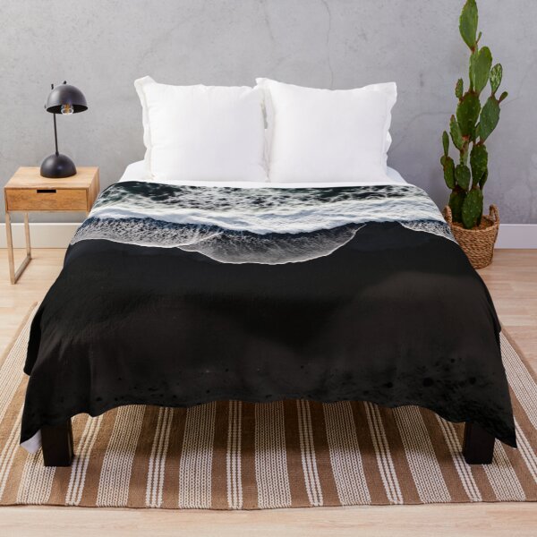 Item preview, Ariel Waves Over Black Sand designed and sold by ConcreteCandy.
