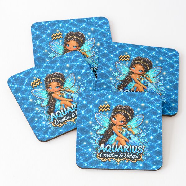 Item preview, Aquarius Zodiac Fairy | Blue Celestial Aesthetic designed and sold by calculatedcraftbybri.