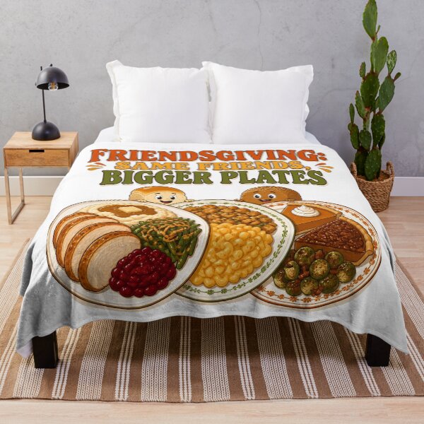 Item preview, Friendsgiving Needs Bigger Plates Funny Foodie designed and sold by LiviuGligoros.