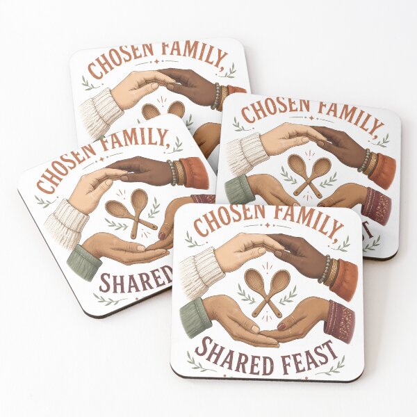 Item preview, Chosen Family Shared Feast Friendsgiving designed and sold by LiviuGligoros.