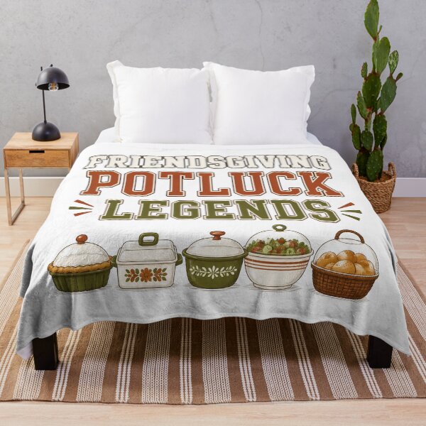 Item preview, Friendsgiving Potluck Legends Food Squad designed and sold by LiviuGligoros.
