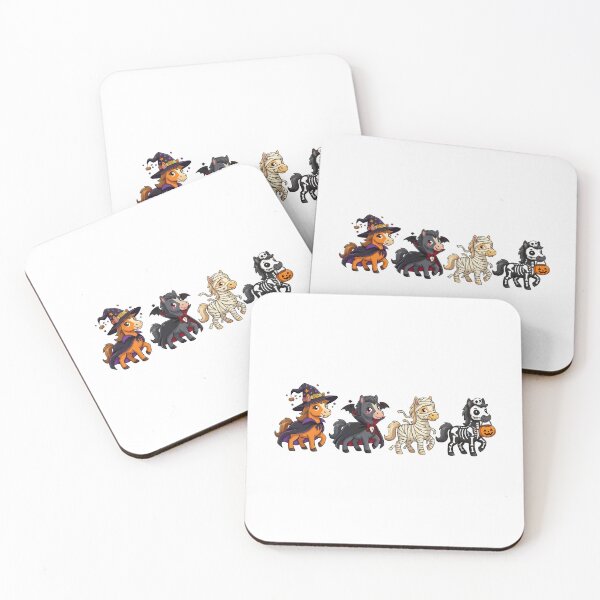 Item preview, Cute Halloween Pony Costumes Art designed and sold by Dmo3HarkoArt.