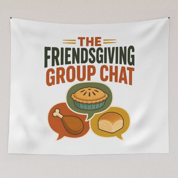 Item preview, The Friendsgiving Group Chat Funny Squad designed and sold by LiviuGligoros.