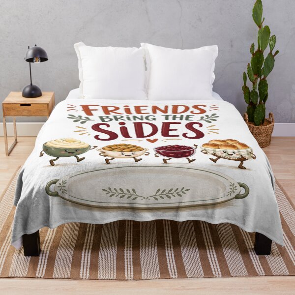 Item preview, Friends Bring The Sides Funny Friendsgiving designed and sold by LiviuGligoros.