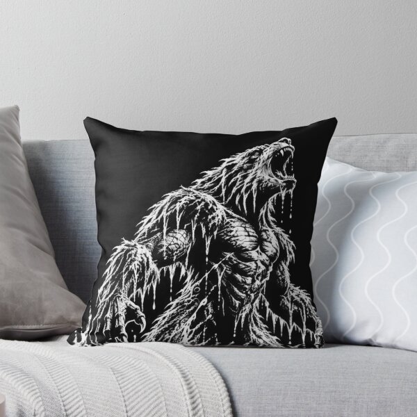 Item preview, Dewey Lake Monster, angry (White) 1 designed and sold by Dewey Lake Monster™.