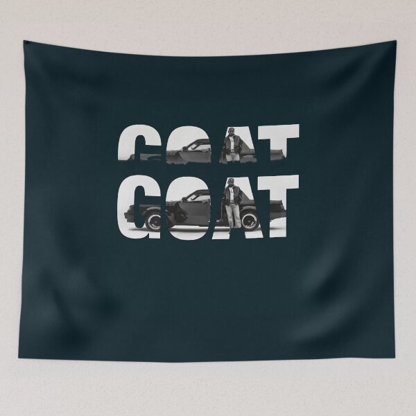 Item preview, GOAT Typography Silhouette designed and sold by HomeGirlElegy.