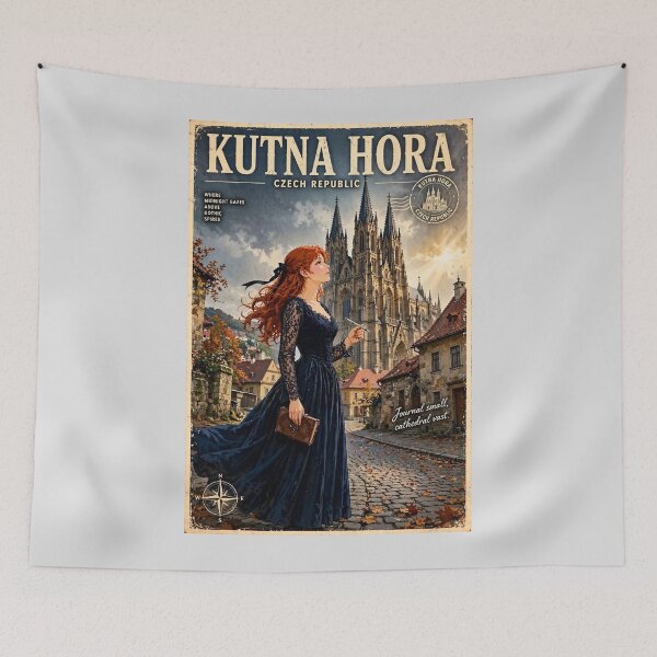 Item preview, Czech Republic — Kutná Hora — Gothic Dreams Beneath the Cathedral designed and sold by DibujandoPorfa.