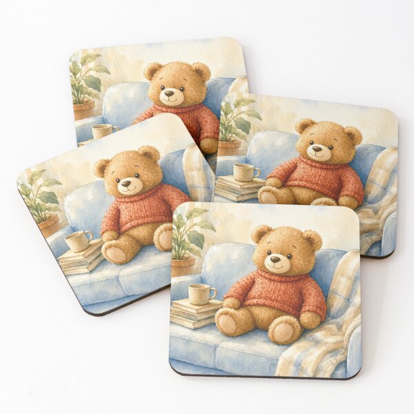 Item preview, Cozy Teddy Bear by the Window designed and sold by BlueBerry45.