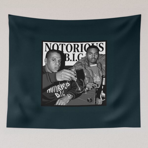 Item preview, Notorious B.I.G. Black White Poster designed and sold by HomeGirlElegy.
