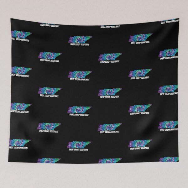 Item preview, Great Smoky Mountains Tennessee State Tie Dye Retro designed and sold by FestivityFinds.