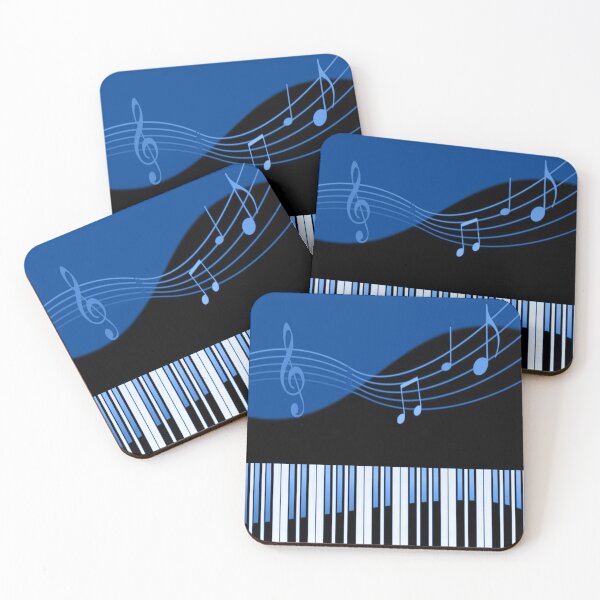 Item preview, Black & Blue Musical Melody designed and sold by HavenDesign.