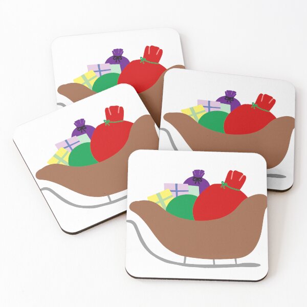 Item preview, Santa Sleigh Full Of Christmas Presents designed and sold by raun.draw.