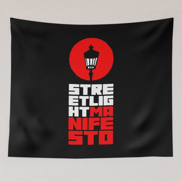 Item preview, Red And White Big Typography Frame Band designed and sold by ShadeFall.