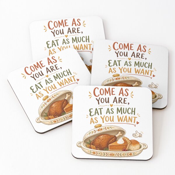 Item preview, Come As You Are Eat As Much As You Want designed and sold by BernoNickel.