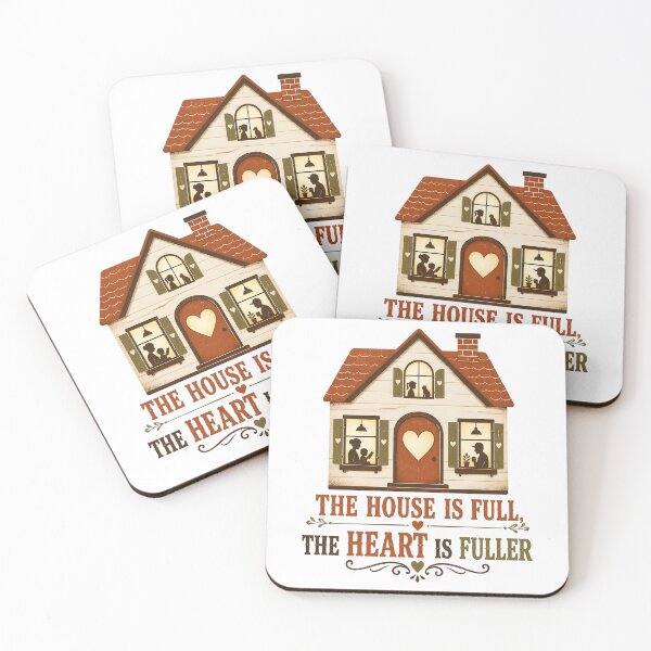 Item preview, The House Is Full The Heart Is Fuller Holiday designed and sold by BernoNickel.