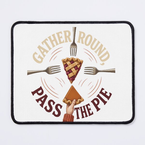 Item preview, Gather Round & Pass The Pie Thanksgiving Dessert designed and sold by BernoNickel.