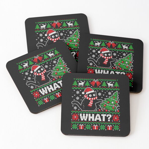 Item preview, Cat Christmas Tree Meme, What Ugly Sweater designed and sold by graphic-genie.