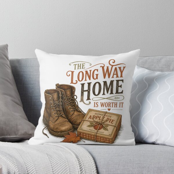 Item preview, The Long Way Home Autumn Homecoming Travel designed and sold by BernoNickel.