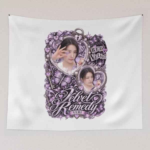 Item preview, Red Velvet Yeri Velvet Remedy Silver Heart Frame designed and sold by Valereekmerch.