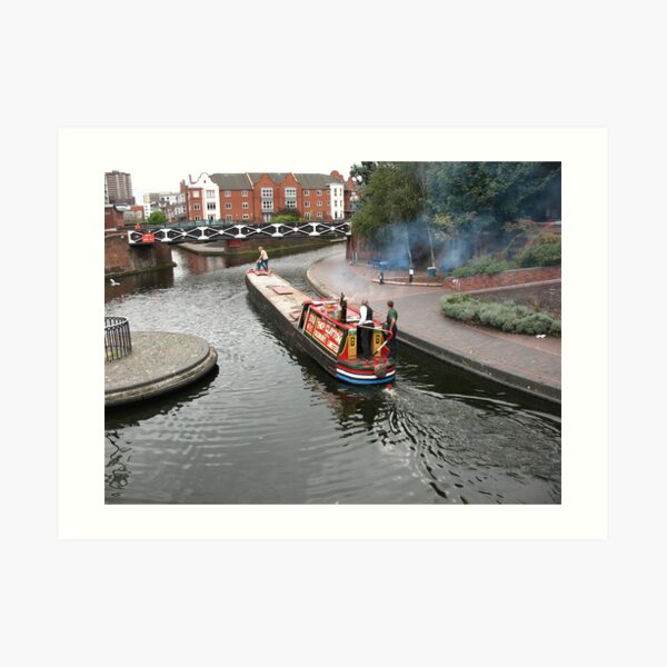 Birmingham Gas Street Basin (5082) Art Print