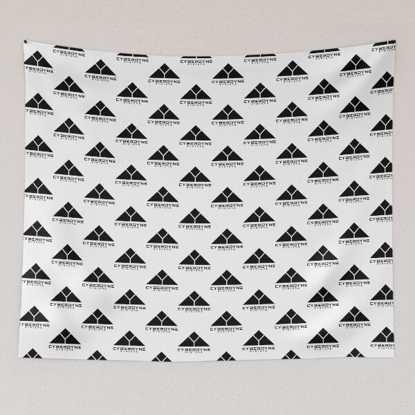 Item preview, Futuristic Cyberdyne Style Black Logo Design for Technology Enthusiasts designed and sold by Arttisc.