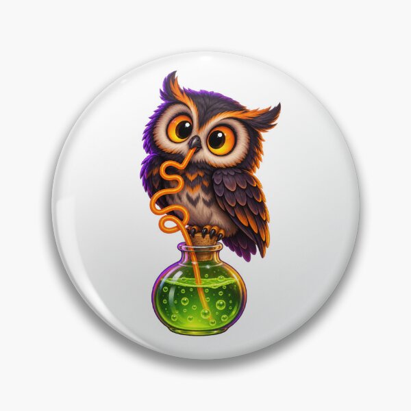 Item preview, Owl with Potion designed and sold by Quistlor.