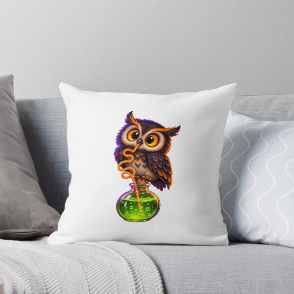Item preview, Owl with Potion designed and sold by Quistlor.