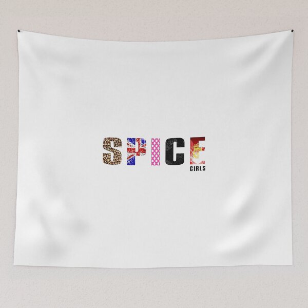 Item preview, Spice Girls Pattern Letters Vintage Logo designed and sold by Strayplaym.