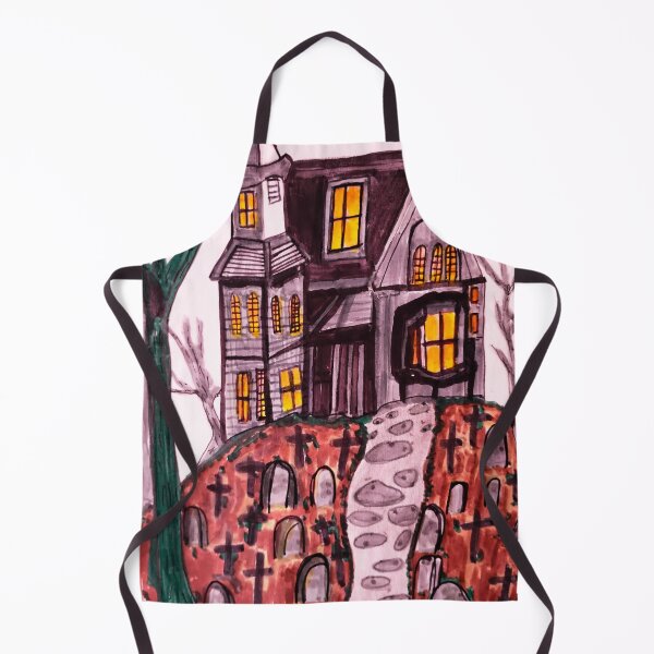 Item preview, GRAVEYARD HAUNTED HOUSE designed and sold by JoAnnHayden.