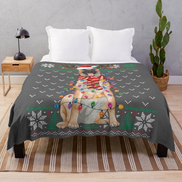 Item preview, Belgian Malinois Ugly Christmas Sweater designed and sold by KristineLi.