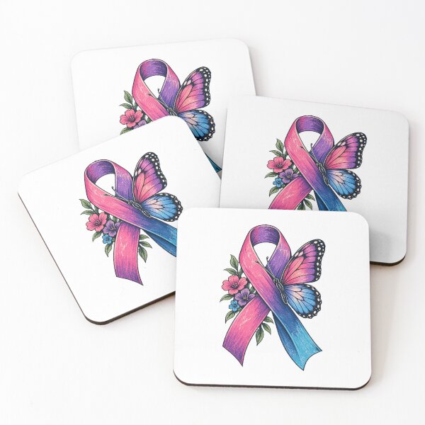 Item preview, Butterfly Awareness Ribbon designed and sold by HeleneKarlsen.